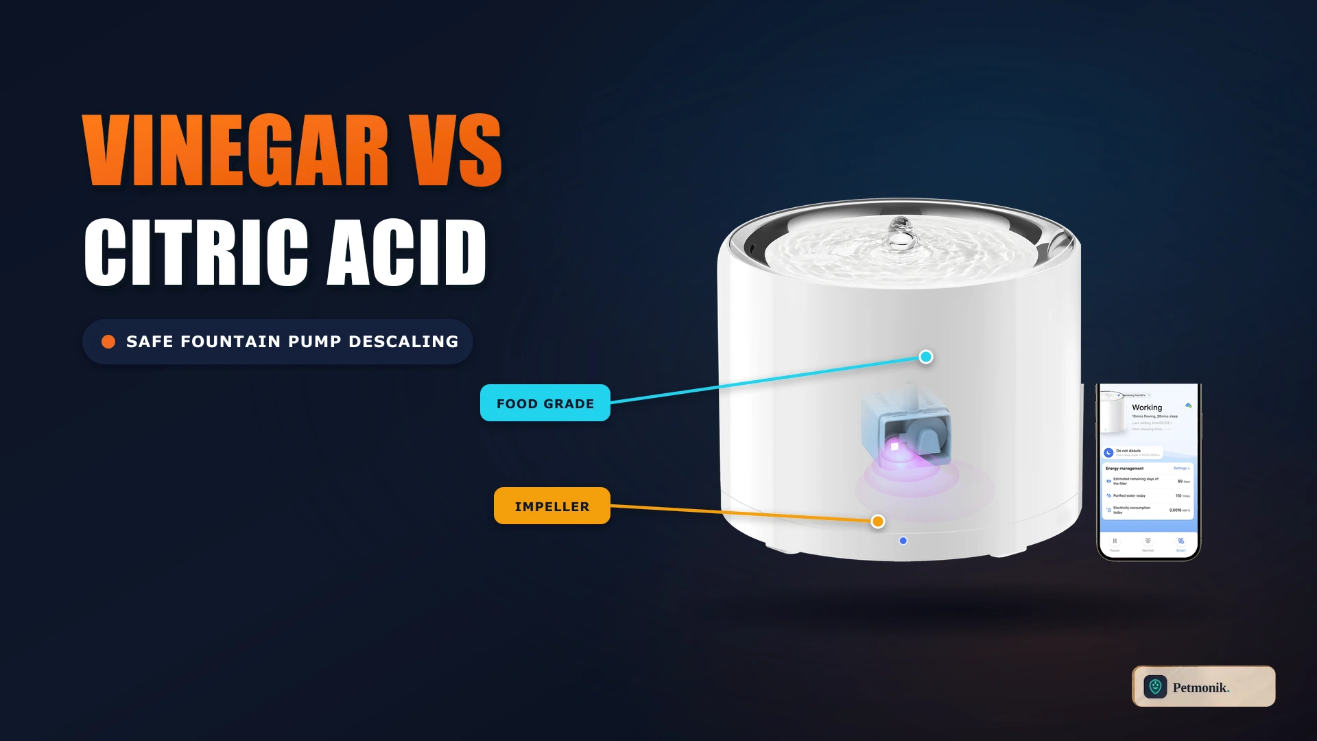 descale cat water fountain citric acid